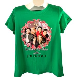 FRIENDS Christmas T-shirt NWT